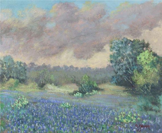 "Bluebonnets" by Carl Thomas Hoppe, '62
