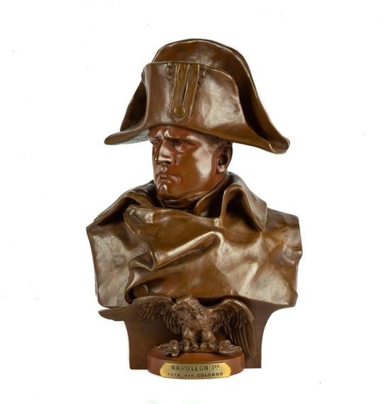 Bust of Napoleon Bonaparte by Renzo Colombo, 1885