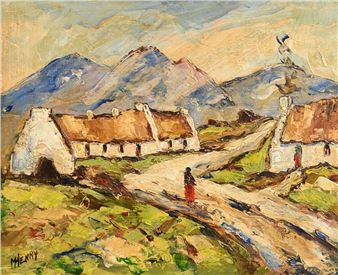 Connemara Village - Marjorie Henry