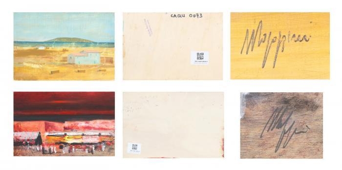 Artwork by Salvatore Magazzini, Untitled, Made of Oil on board