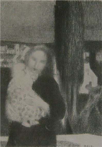 Maternite au Cypres, 1898 by Maurice Denis