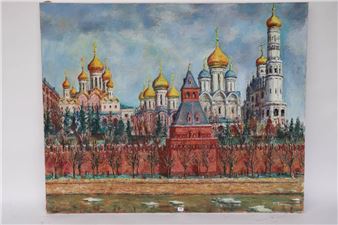 Moscou les églises du Kremlin. - Maurice Tisseyre