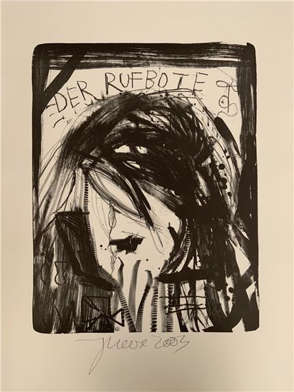 Der Rufbote by Jonathan Meese, 2003