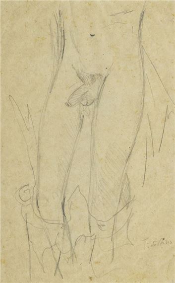 Nudo by Filippo de Pisis, 1933