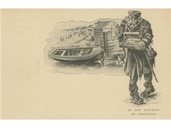 Seven Anti-Semitic Postcards - Léon Roze