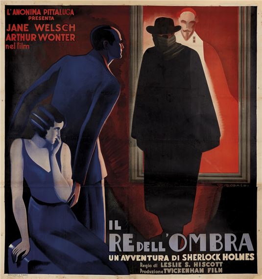 'Il re dell'ombra. Un'avventura di Sherlock Holmes' by Giuseppe Riccobaldi, 1935