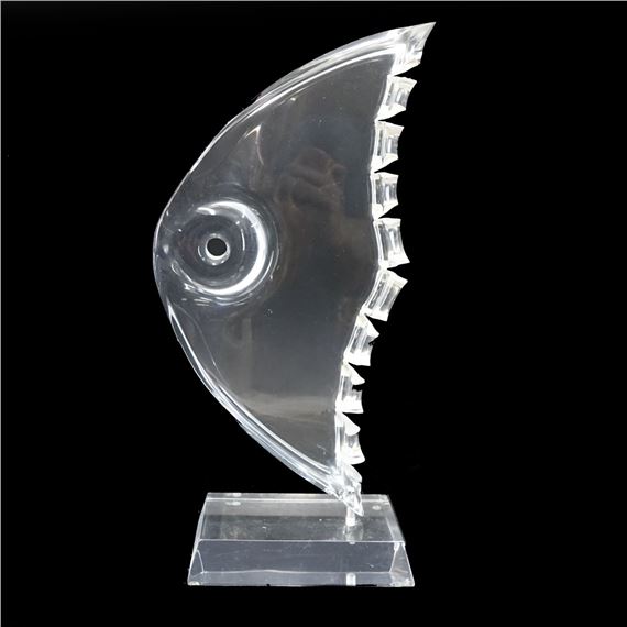Unknown | Modern Lucite Fish Sculpture | MutualArt