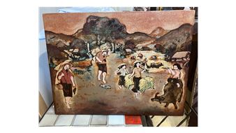 Scène paysanne - Yong Dong