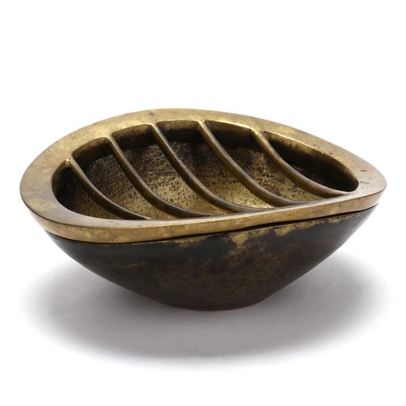 Brass Soap Dish by Walter Bosse