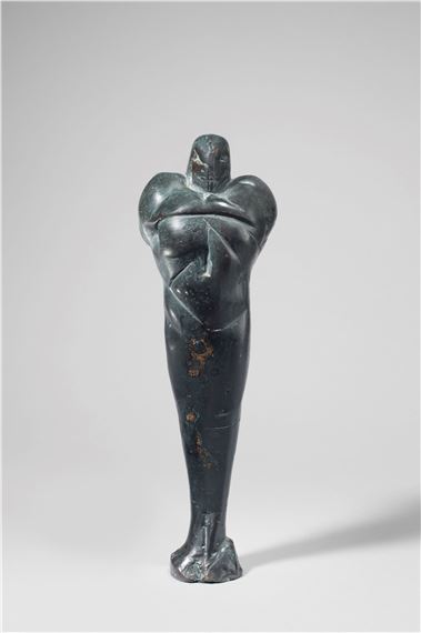 Standing man. by Hede Bühl, Circa 1975