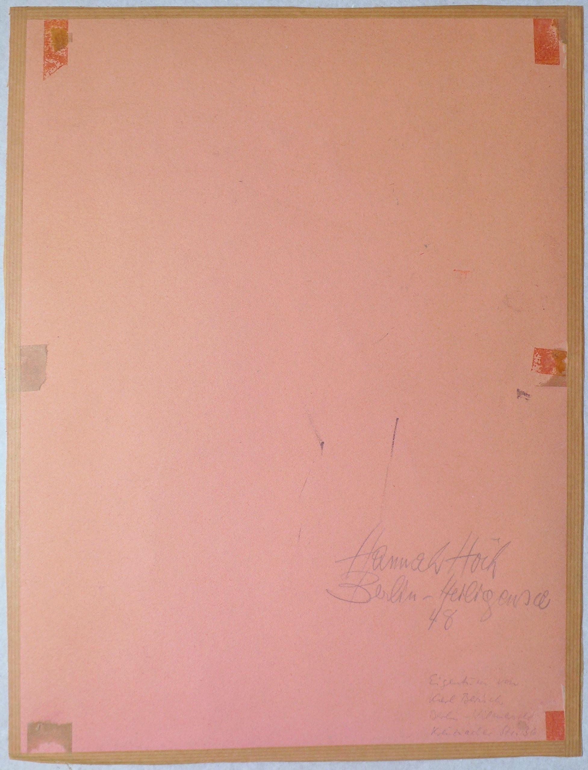 Artwork by Hannah Höch, Untitled., Made of Watercolour and opaque white on paper