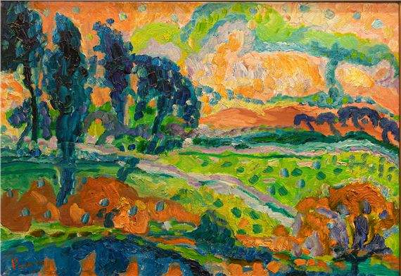 Paisaje by Leopoldo Presas