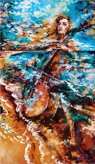 A LUMINOUS BREEZE by Krystyna Róż-Pasek, 2021