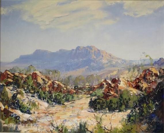 Mountain Landscape by Alan Robert Colquhoun Grieve