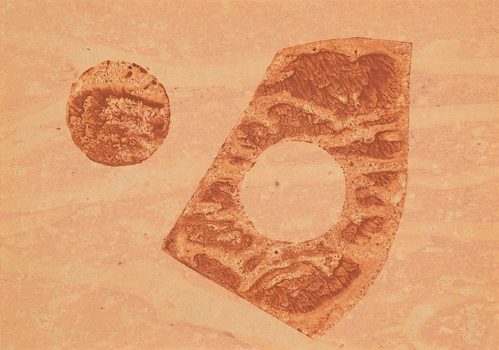 Artwork by Hermann Glöckner, O. T. (Variante zur Folge '10 Handdrucke'), Made of Monotype