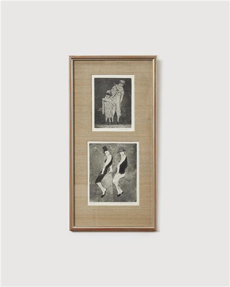 Two Buskers and The Boy Friend,  and by Fred Williams, 1955-1956