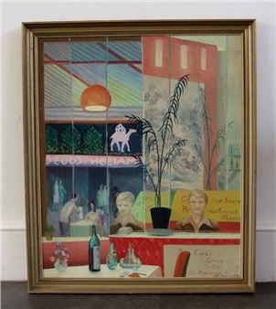 "Cafe" - Caroline Hutchinson