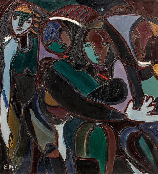 "Komposisjon" by Erik Harry Johannessen, 1963