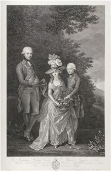 Książę Fryderyk Wilhelm Pruski (później Fryderyk Wilhelm III król Prus), Fryderyka Luiza Wilhelmina Księżna Prus, Fryderyk Ludwi Picture