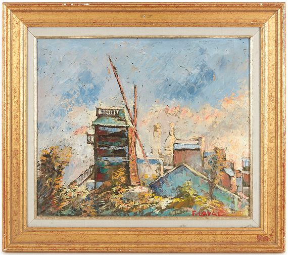 Le Moulin de la galette by Fernand Laval