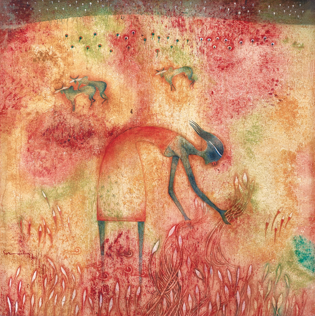 Syed Thajudeen Shaik Abu Talib | Spring Harvest (1990) | MutualArt