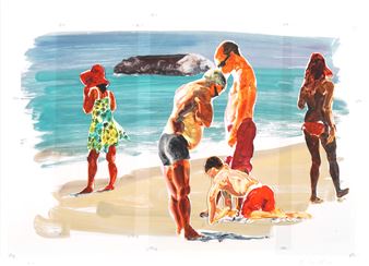 Eric Fischl: Pinned Mylar Collection - New River Fine Art
