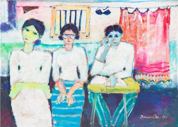 Bramasto | Tiga Gadis di Taman (1993) | MutualArt