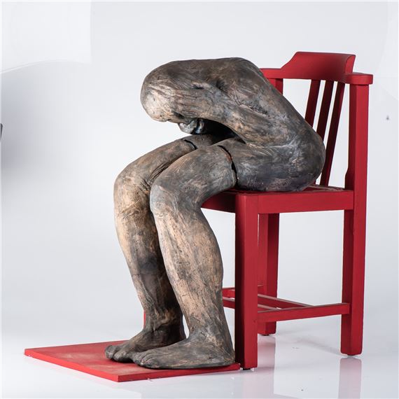 SEATED FIGURE by Wilma Cruise