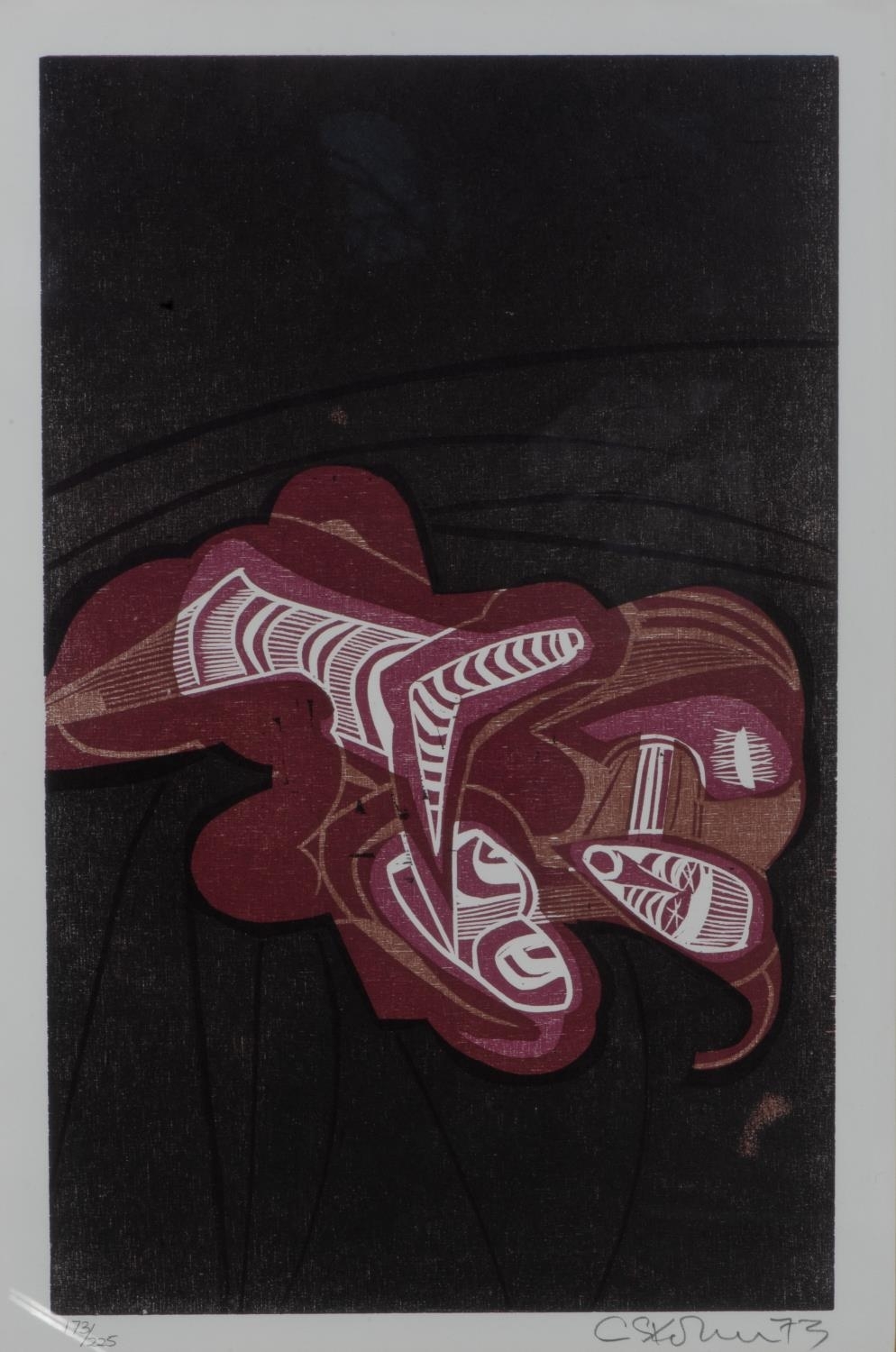 SENZANGKONA SEDUCES NANDI by Cecil Skotnes, dated 73