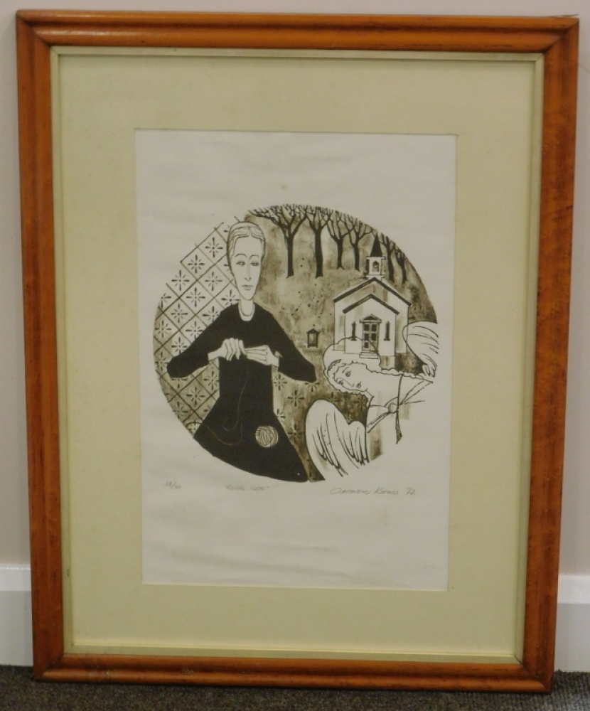 Constantine Kermes Rural Icon (1971) MutualArt