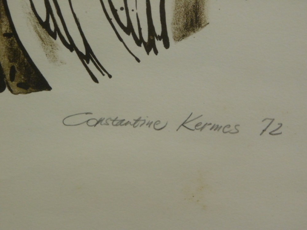 Constantine Kermes Rural Icon (1971) MutualArt