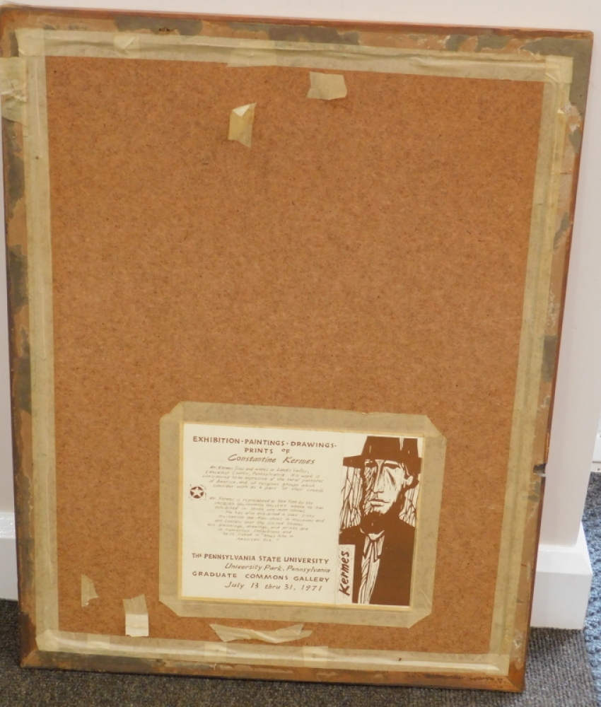 Constantine Kermes Rural Icon (1971) MutualArt