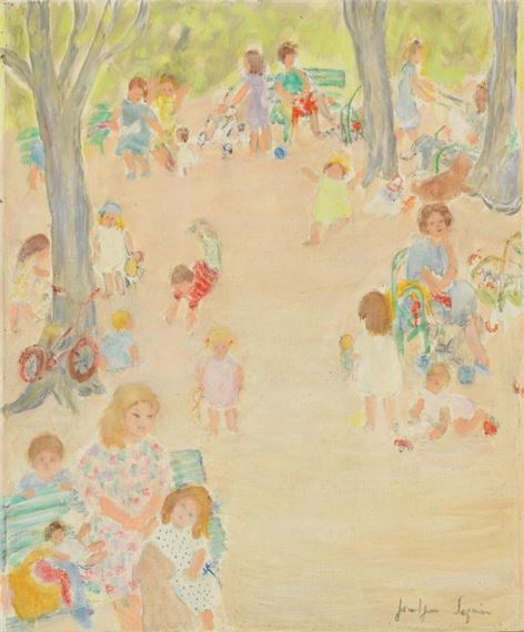 Au parc by Jocelyne Seguin