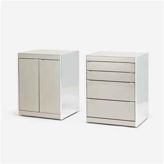 Cabinets, pair - O. B. Solie