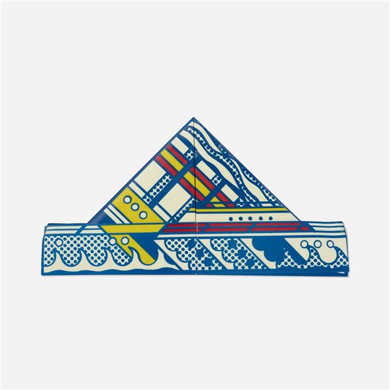 版画 Roy Lichtenstein Folded Hat 1968 Roy Lichtenstein | Hat (1968) | Available for Sale | Artsy