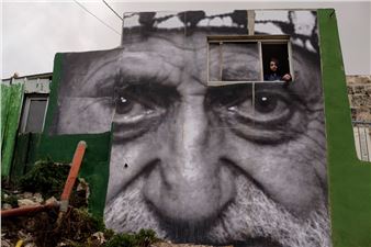 Murals Watch Over Jerusalem Neighborhood, a Silent Protest Against Displacement