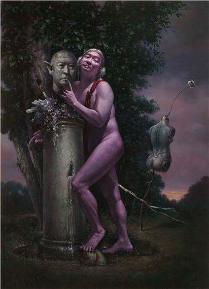 Purple-Red Body's Embrace by Kuo Wei-Kuo, 2008