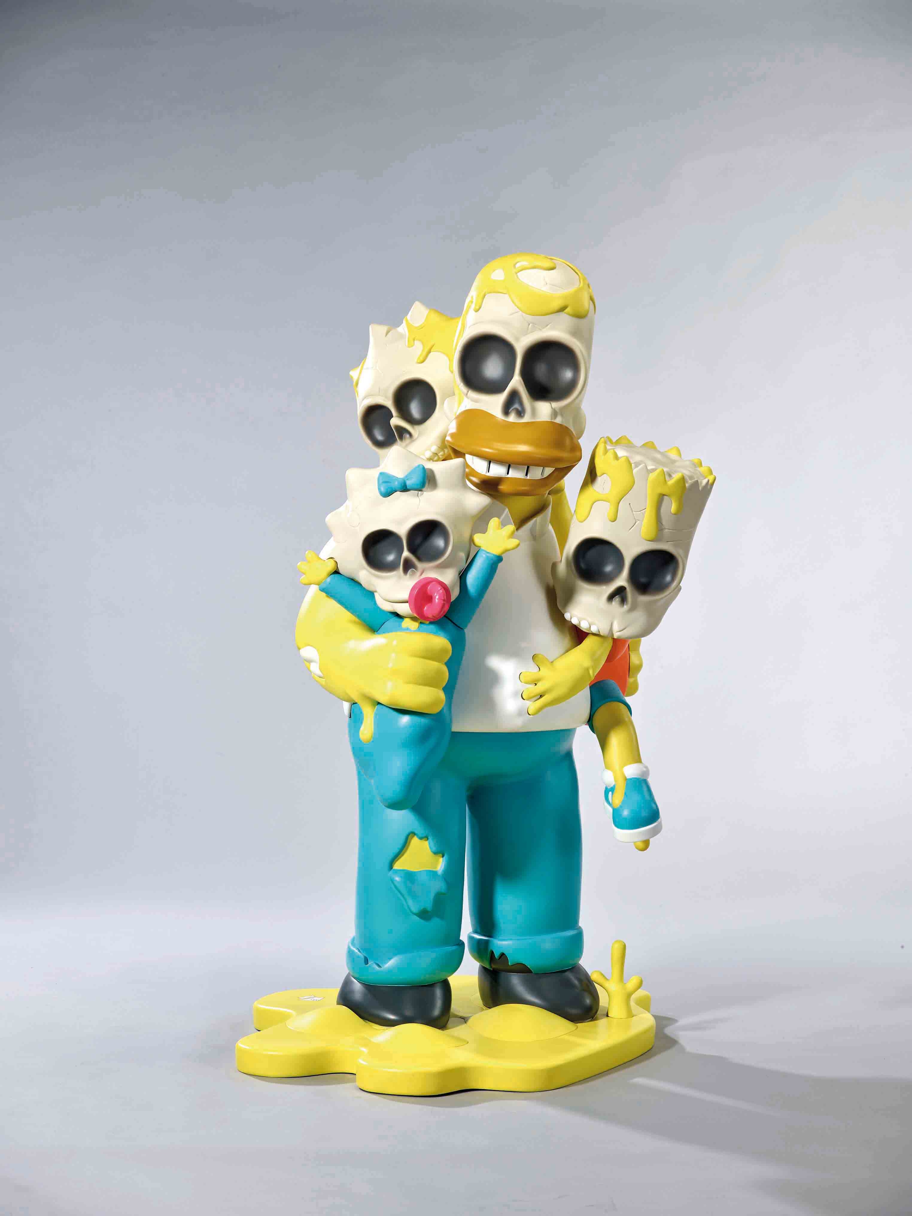 Matt Gondek Simpsons Nuclear Family (2018) MutualArt