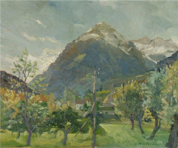 Paese tra i monti by Fernando Noulian