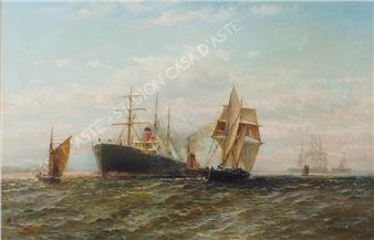 In mare aperto - Heinrich Max Krause