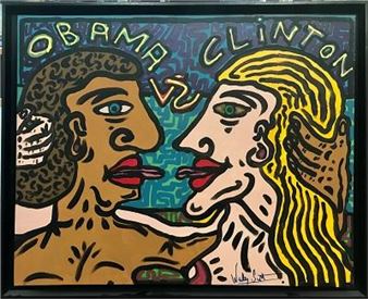Obama et Clinton - Walter Scott
