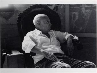 Portrait d'homme assis - Roberto Otero