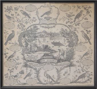 THE AVIARY OR BIRD FANCIERS RECREATION - J. Laughton Sculpt