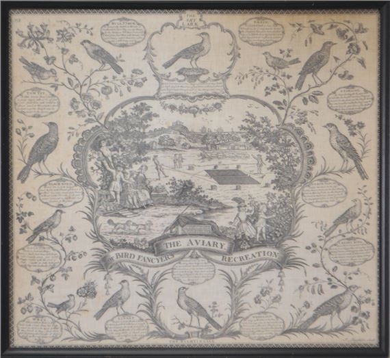 THE AVIARY OR BIRD FANCIERS RECREATION - J. Laughton Sculpt