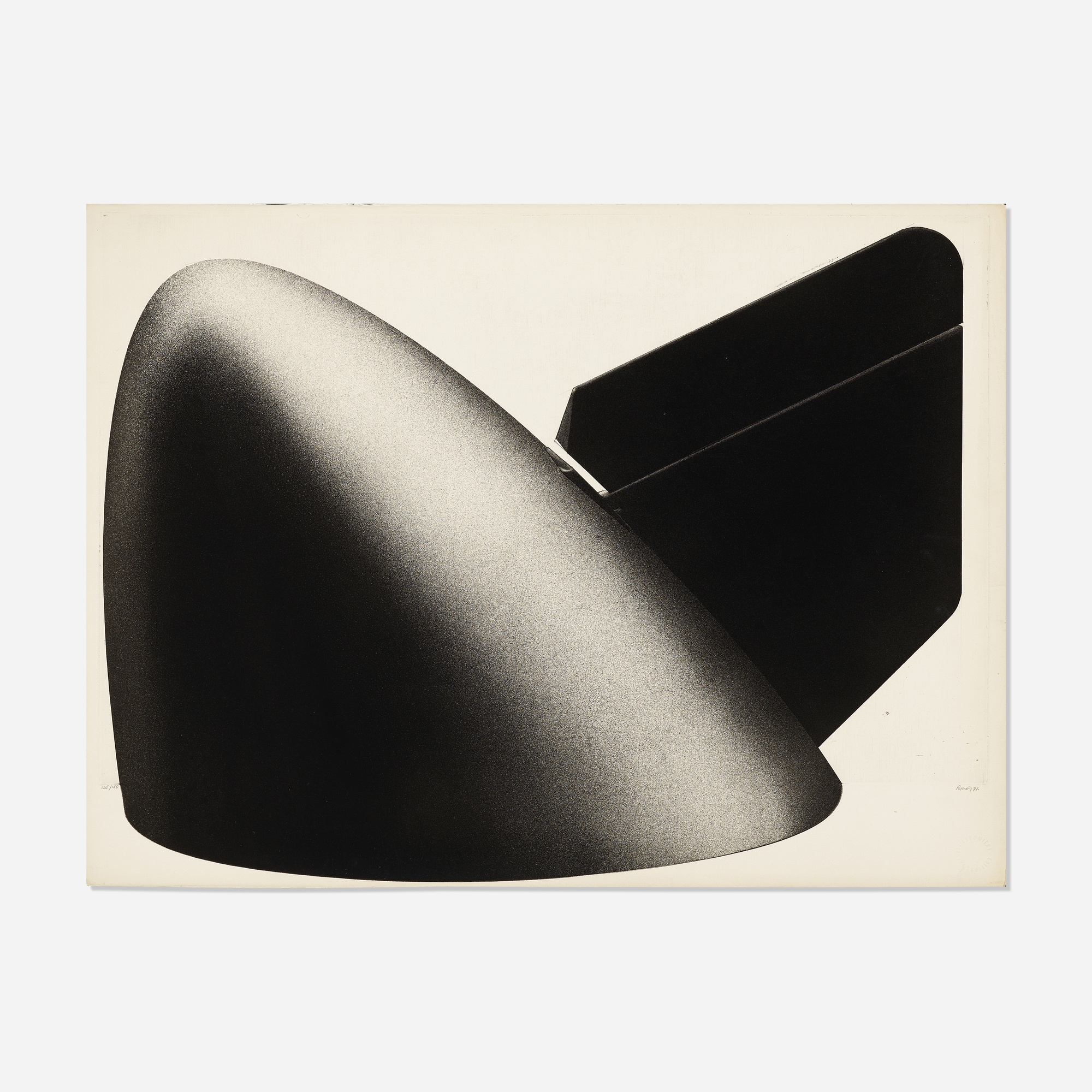 Artwork by Christian Fossier, Sans Titre, Made of etching and aquatint