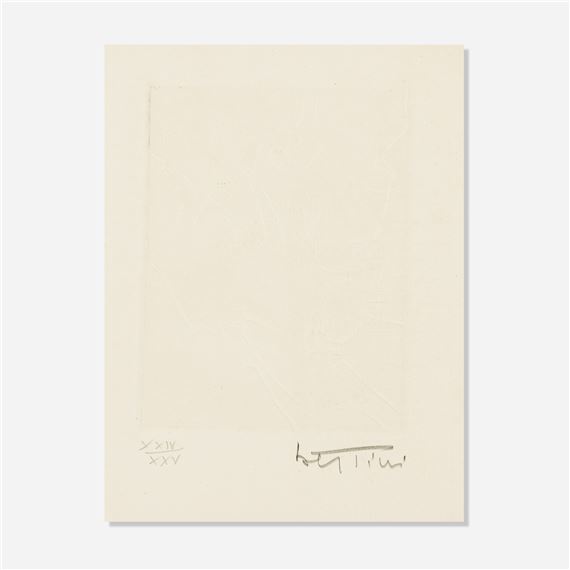 Untitled XVI (from The International Avant-Garde, Vol. 1) by Gianni Bertini, 1962