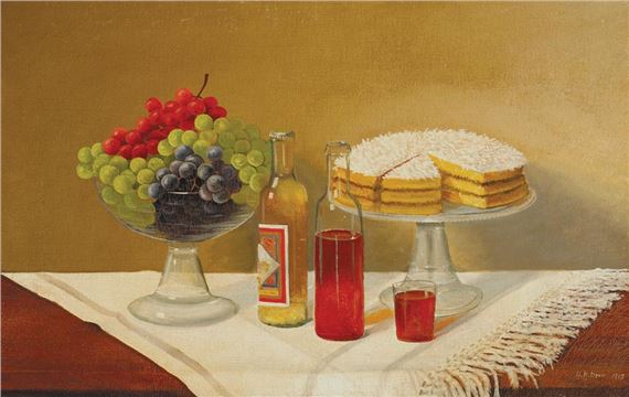 TILL LIFE WITH CAKE by Uriah Norton Dyer, 1915