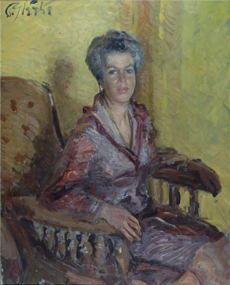 RITRATTO SIGNORA by Paolo Ghiglia