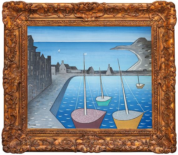 NEDĚLE V CAMARET by Jan Zrzavý, 1930