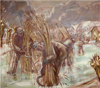 reed cut in winter - Rolf Müller-Landau